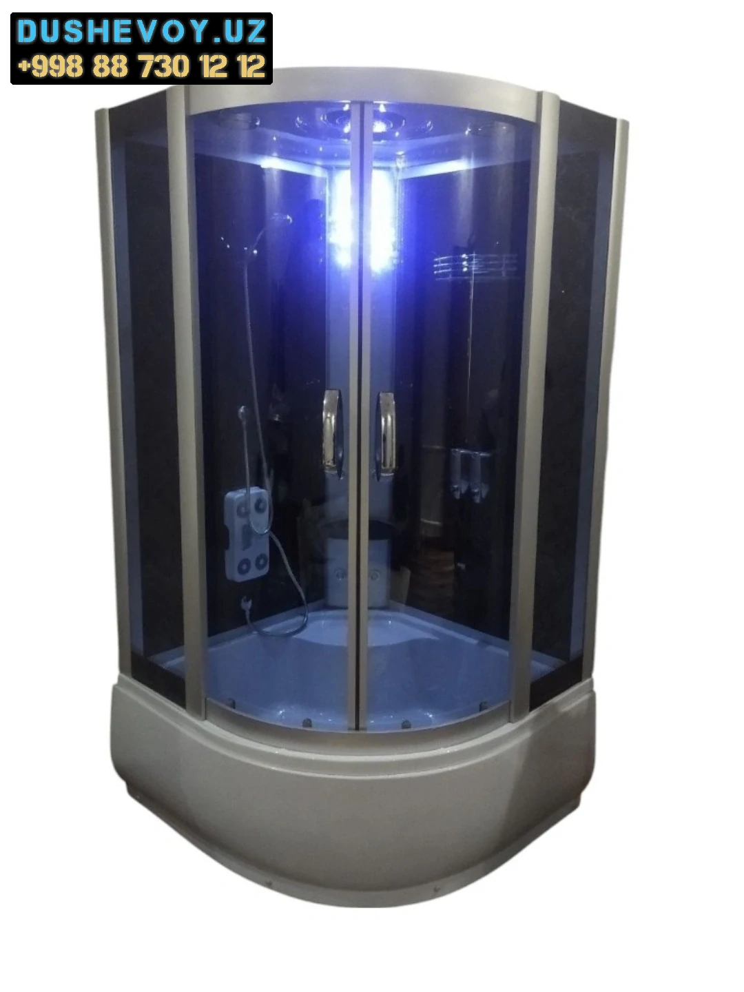 Qora shisha dush - Dushavoy Kabina Qora shisha dush - Dushavoy Kabina
